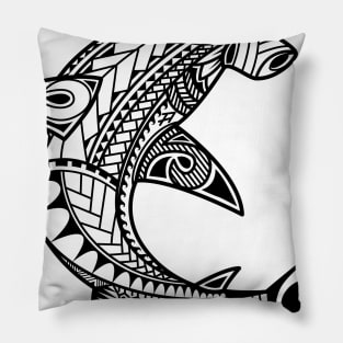 Tribal Hammerhead shark Pillow