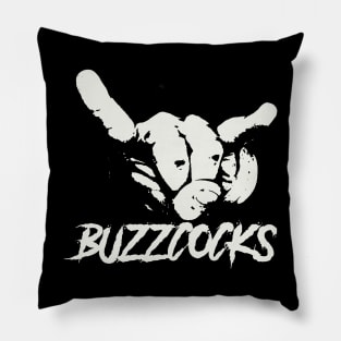 buzzcocks horn sign Pillow