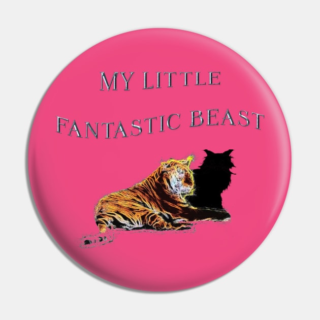 My Little Fantastic Beast Pin by ShrodingerCats