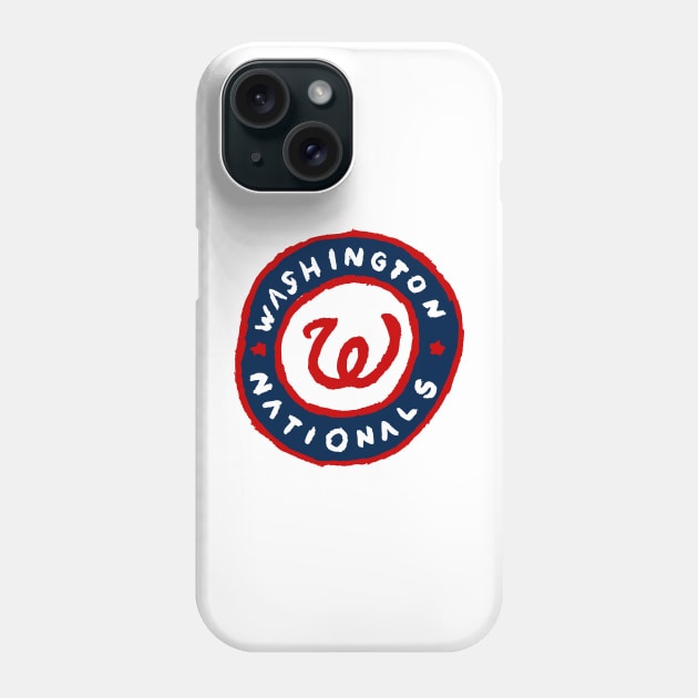 Washington Nationaaaals Phone Case by Very Simple Graph