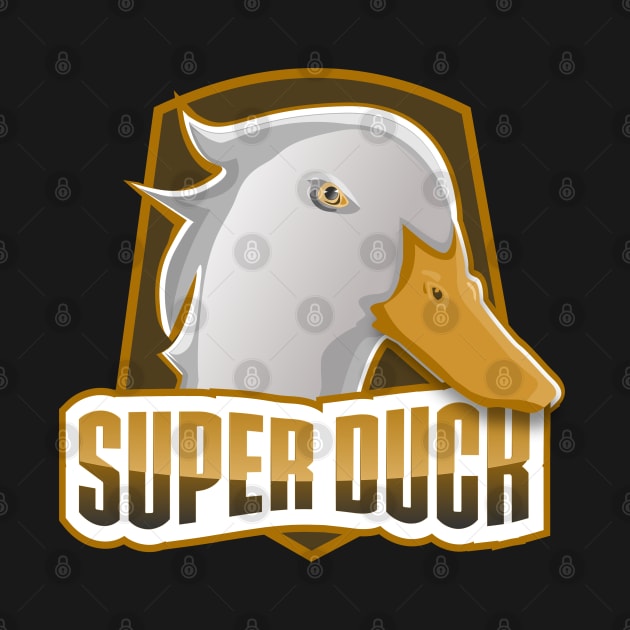 Super Duck T-Shirt by paynow24