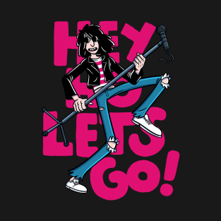 Joey Ramone Hey Ho Lets Go! T-Shirt T-Shirt