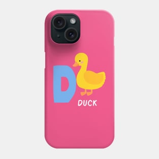 Duck Alphabet funny Phone Case