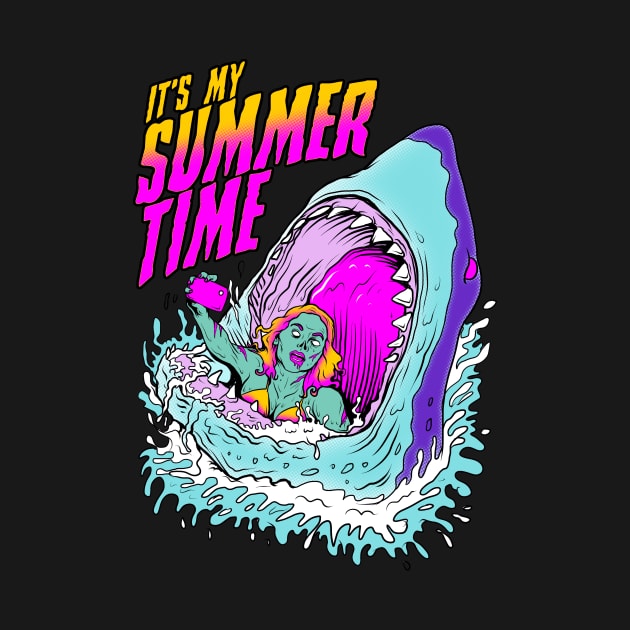 Summer Time Zombie by RancidNoodle