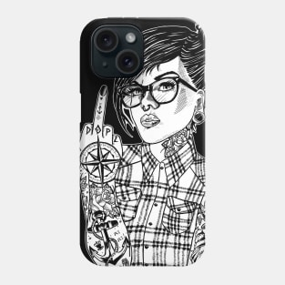 Anchor Hand Tattoo Phone Case