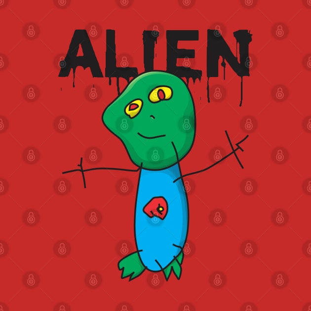 Alien by 4yo Boy by dihart