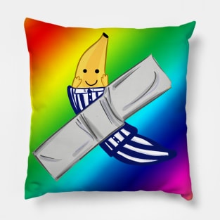 kawaii pride banana ecopop Pillow