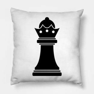 Queen Black Pillow