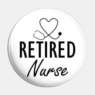 Retired Nurse Pin