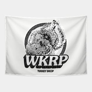 wkrp turkey drop Vintage Tapestry