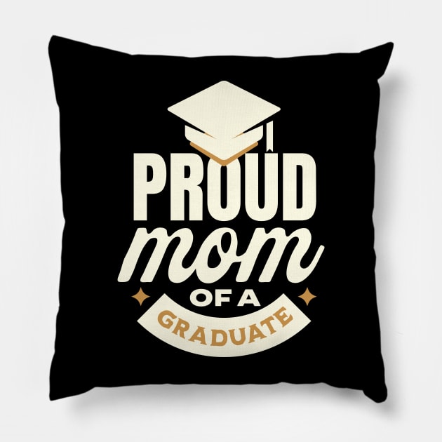 Proud Mom of a class of 2023 graduate senior graduation Pillow by IYearDesign