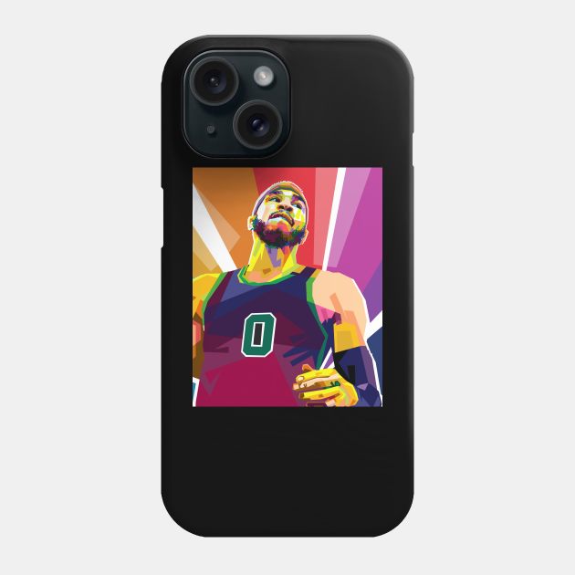 JAYSON TATUM POP ART Phone Case by Vector Baturaja