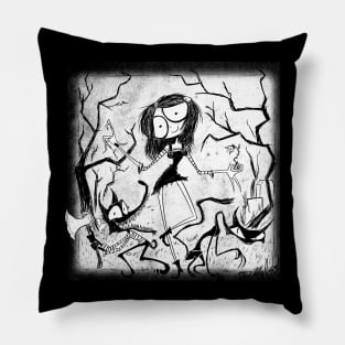 Evil Night Together Pillow