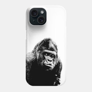 gorilla, silverback, ape, monkey, primate, wild, animal, wild animal, wildlife, wildlife, animal world Phone Case