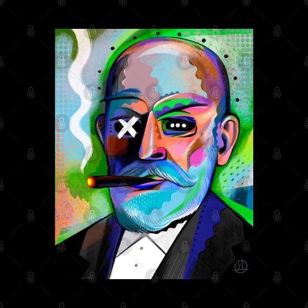 SIGMUND FREUD by SMOKING CLUB