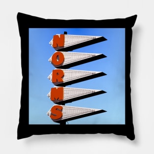 Norms Sign Pillow