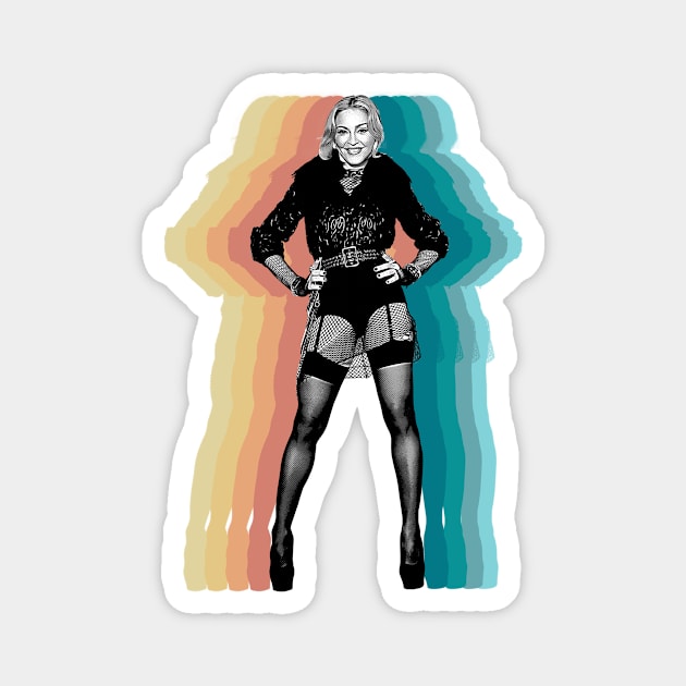 Madonna Classic Vintage Magnet by Oges Rawon