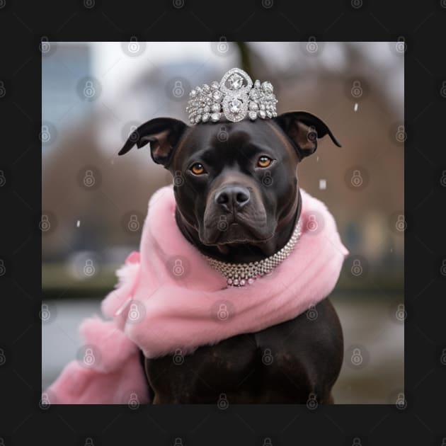 Princess Staffy by Enchanted Reverie