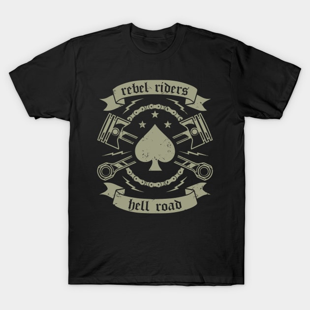 Rebel rider Shirt design