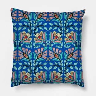 Vintage Flower Pattern Pillow