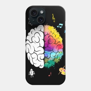 Colorful Brain Science Phone Case