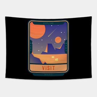 Visit Mars Tapestry