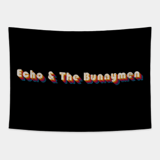 retro vintage Echo & The Bunnymen Tapestry