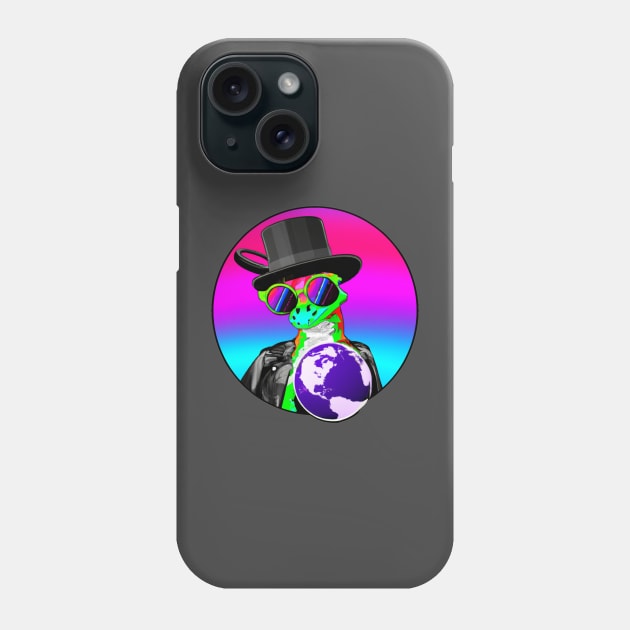 Gary the nepotistic gecko Phone Case by Trippy Critters