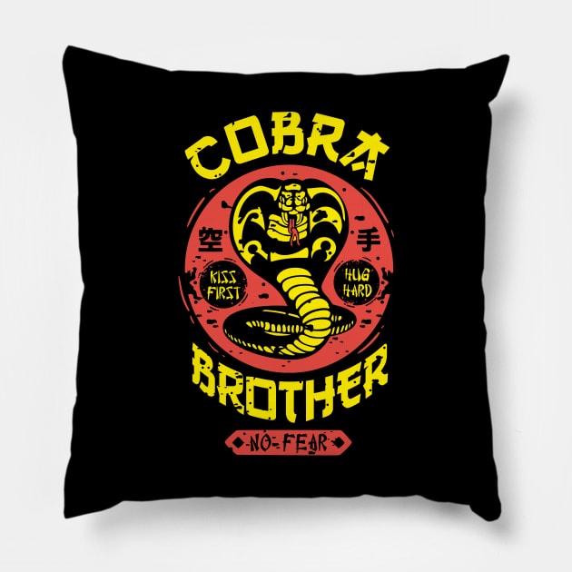 Cobra Brother Pillow by Olipop