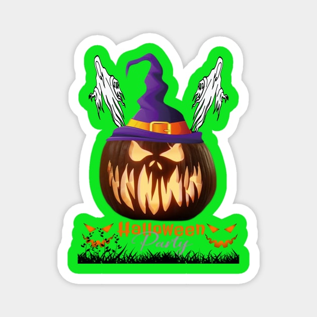 HALLOWEEN PARTY Magnet by khadkabanc