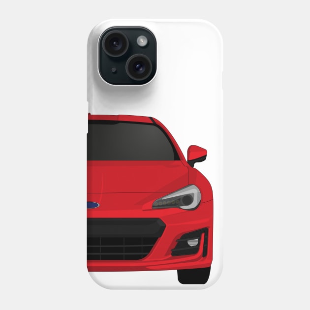 Brz Red Phone Case by VENZ0LIC