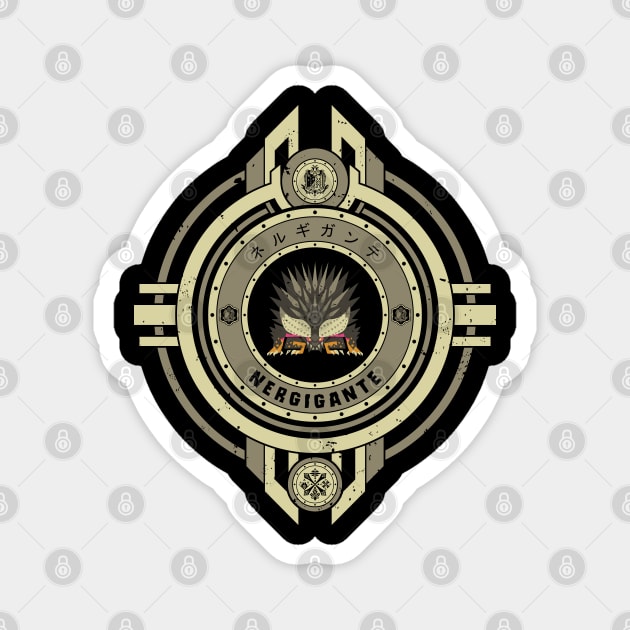 NERGIGANTE - CREST Magnet by Exion Crew