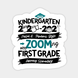 Kindergarten quarantine graduation Magnet