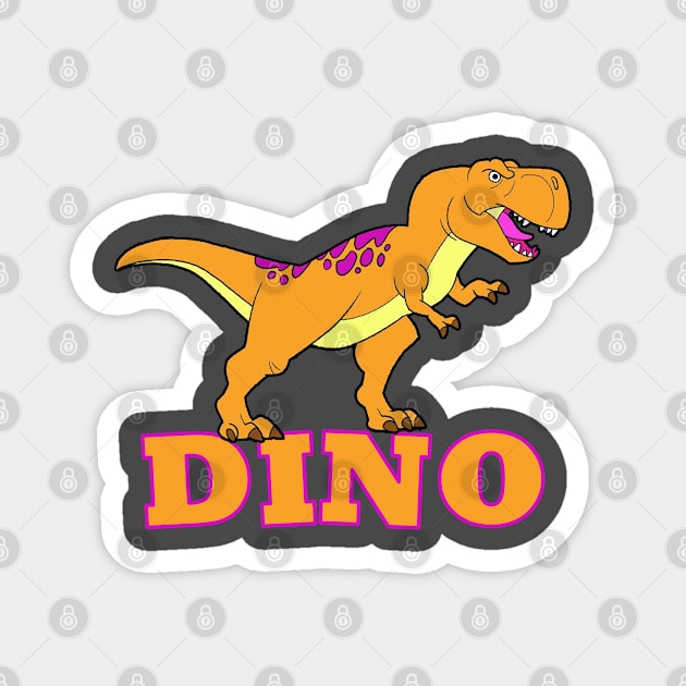 Dino Magnet by Maskumambang