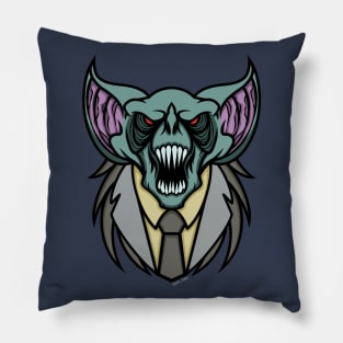 Bat Face Pillow