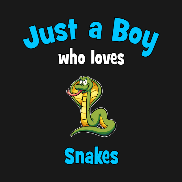 Snake design for Boys | Kids Cobra design by KuTees