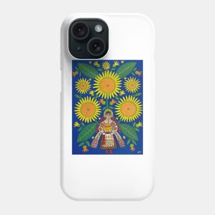 Maria Prymachenko, May I Give This Ukrainian Bread to All People in This Big Wide World, Марія Приймаченко, Українська Паляниця Phone Case