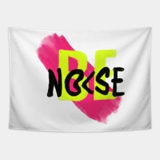 be noise text bruh handlettering Tapestry