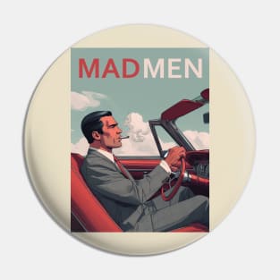 MadMen Don Draper Car Pin