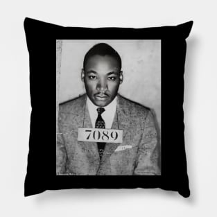 MLK Mugshot Pillow
