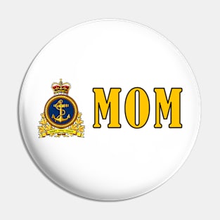 Bold design for anyone whose Mum or Dad serves in the Canadian Armed Forces Pin