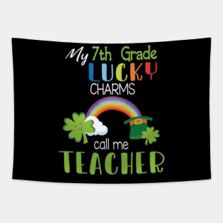 My 7th Grade Lucky Charms Call Me Teacher Students Patrick Tapestry