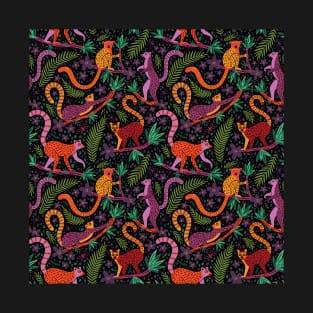 Lemur Pattern T-Shirt