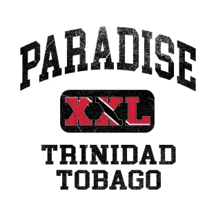 Paradise, Trinidad and Tobago - XXL Athletic design T-Shirt