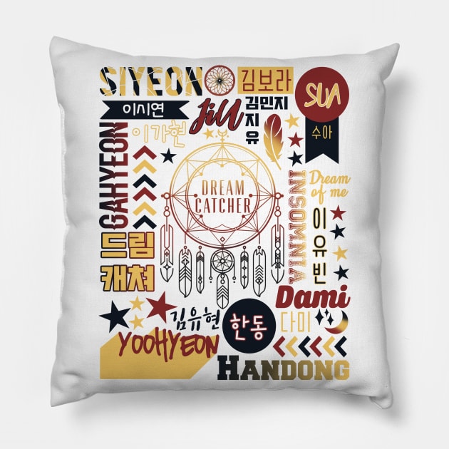 DreamCatcher Collage Pillow by lovelyday