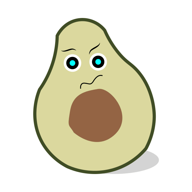 Cute avocado by satyam012