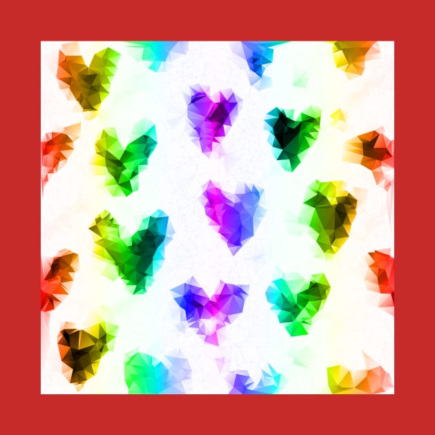 Love hearts multicolored by ngmx