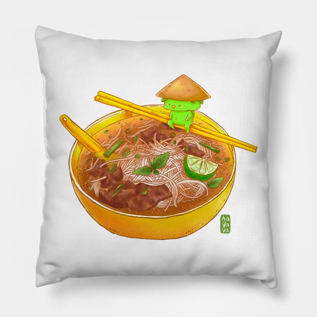 Phonomenal Pho Pillow by hayayahouse