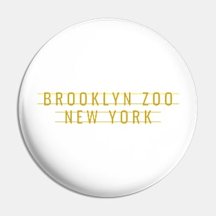 Brooklyn Zoo Pin