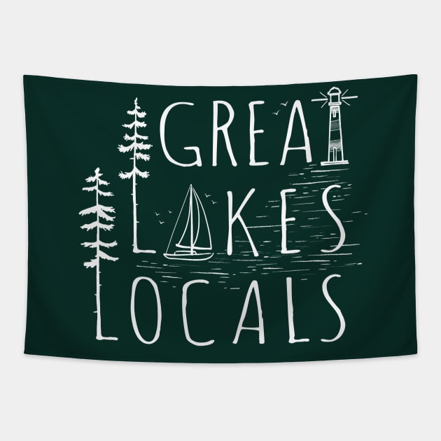 Great Lakes Locals Tapestry by GreatLakesLocals